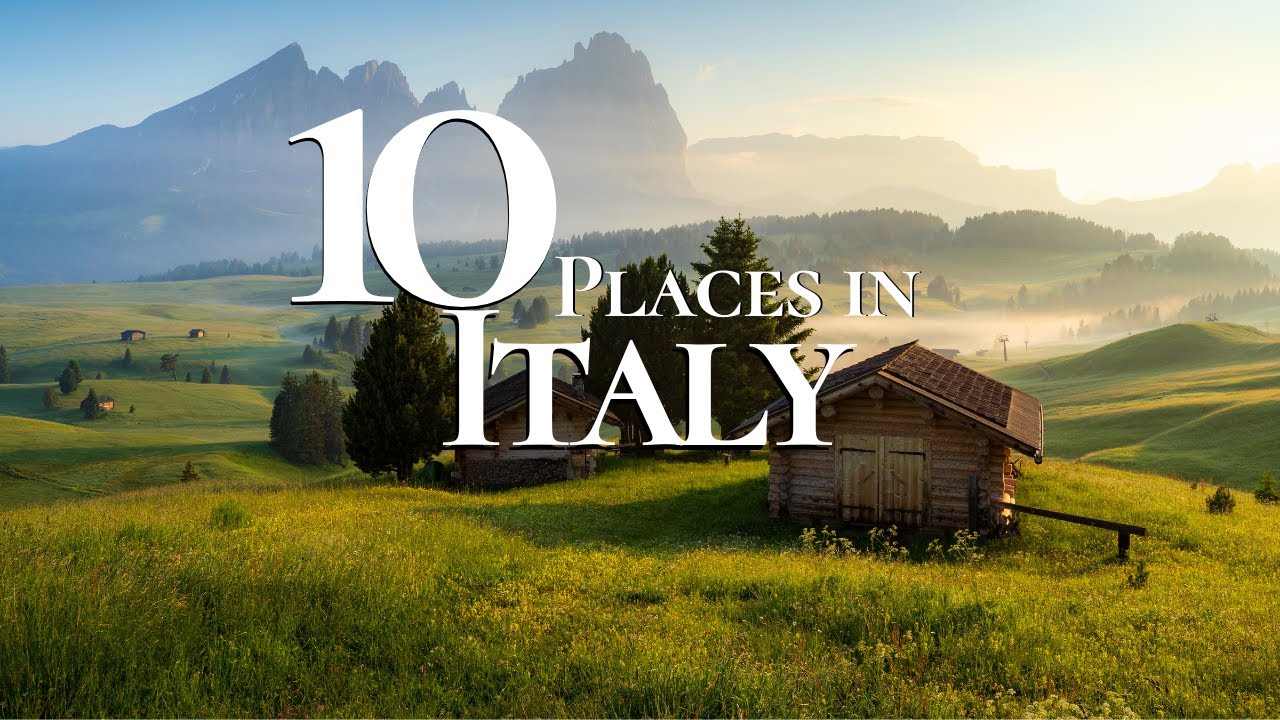 10 Most Beautiful Destinations to Visit in Italy 4K 🇮🇹 | Italy Travel Guide
