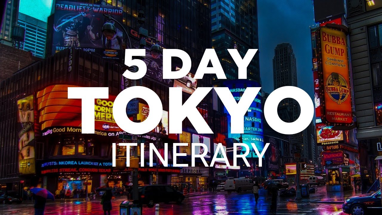 Tokyo 5-Day Itinerary | Your Perfect Travel Guide For a 5 Day Trip